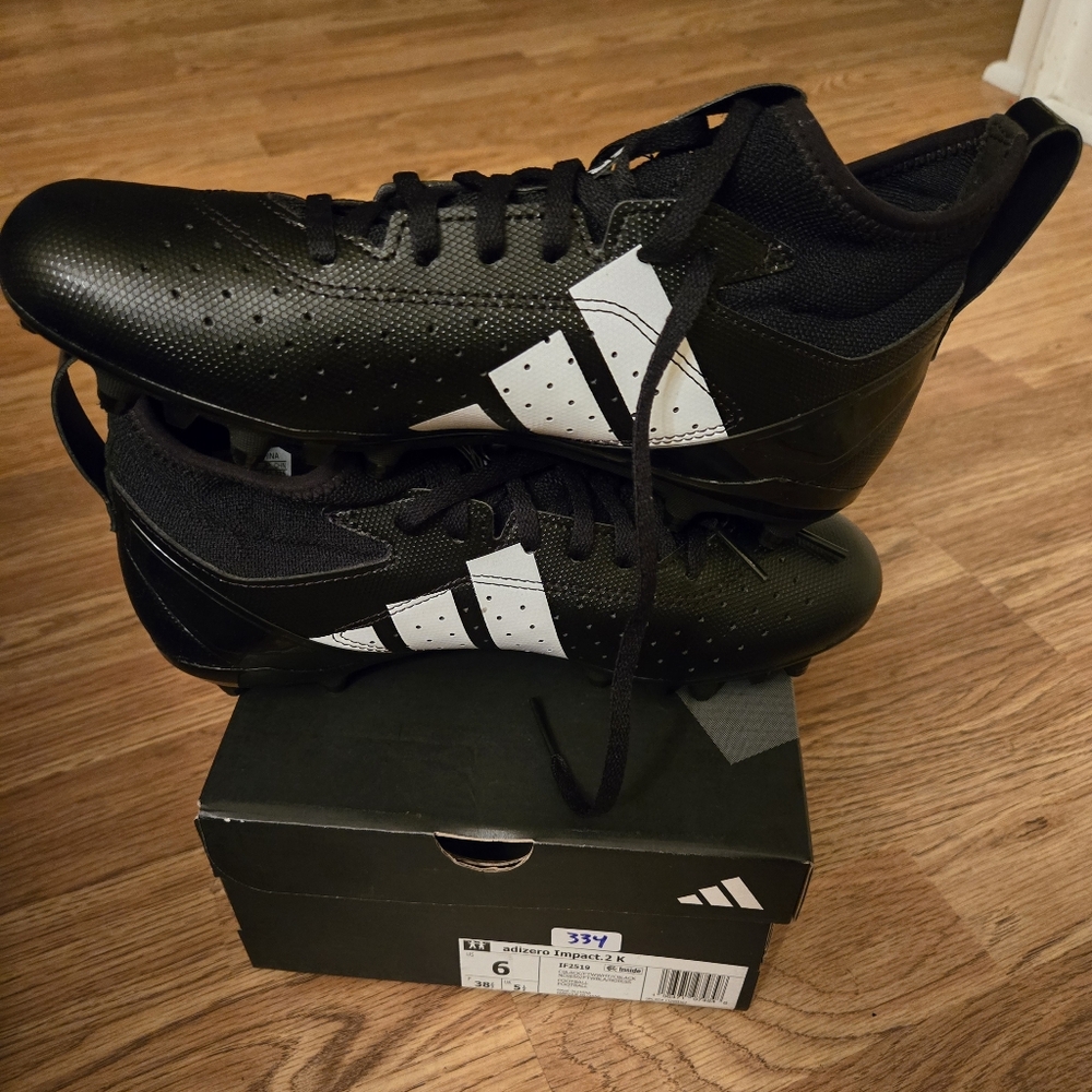 Adidas Black and White Athletic Shoes
